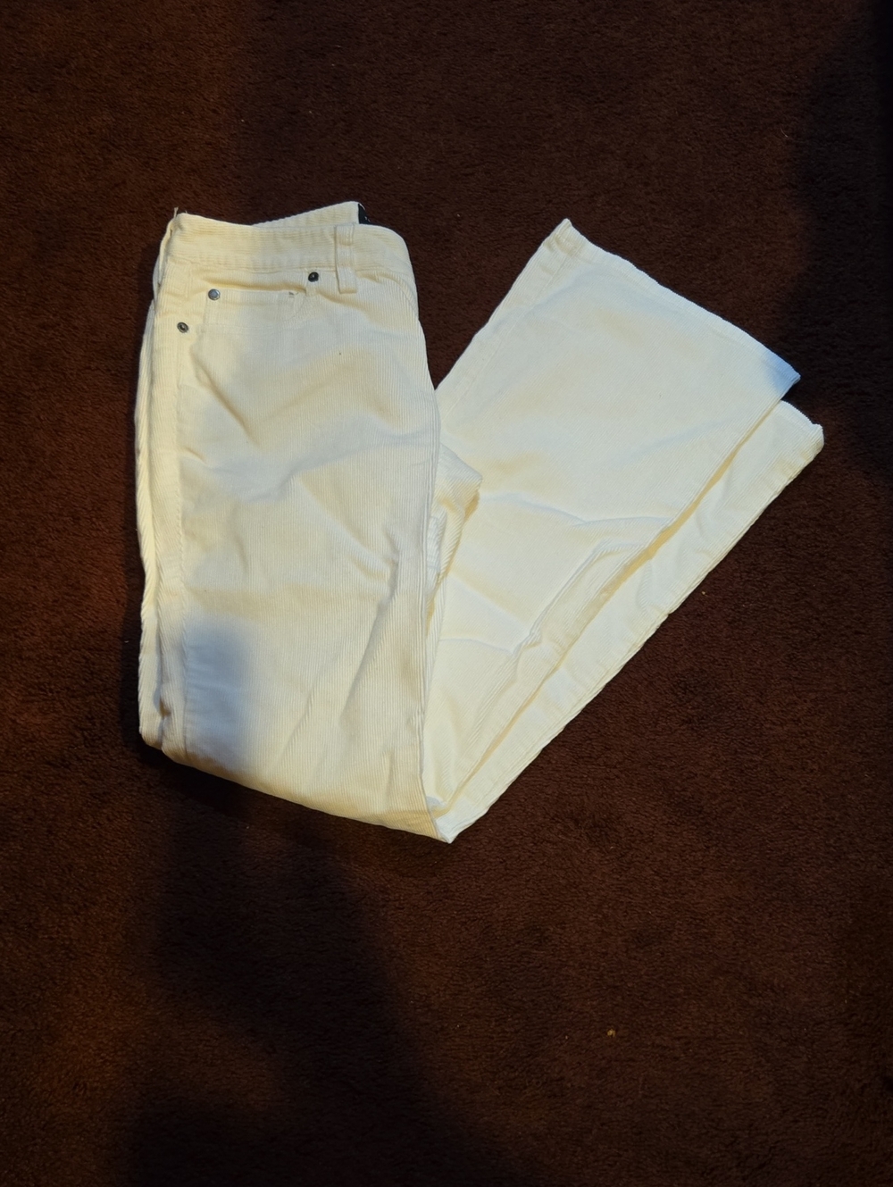 The Limited White Straight-Leg Jeans